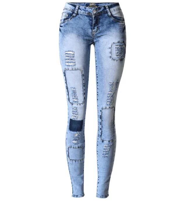 Summer Style Low Waist Fashion Jeans - Image 7