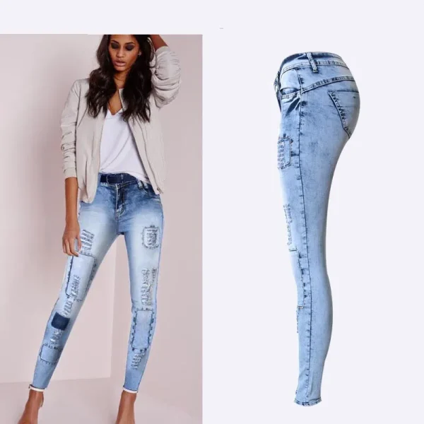 Summer Style Low Waist Fashion Jeans - Image 6