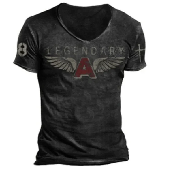 Vintage Men's T-Shirt 3D Print - Image 19