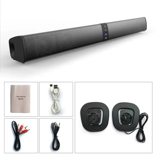 TV Soundbar Wireless Bluetooth Speakers - Image 2