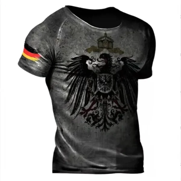 Vintage Men's T-Shirt 3D Print - Image 12