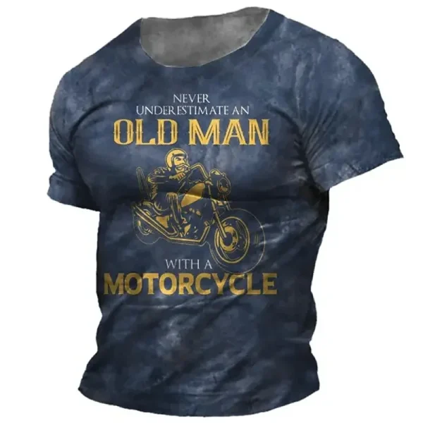 Vintage Men's T-Shirt 3D Print - Image 22