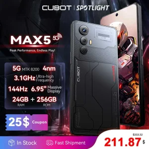 CUBOT MAX 5 Smartphone - Android Gaming Phone