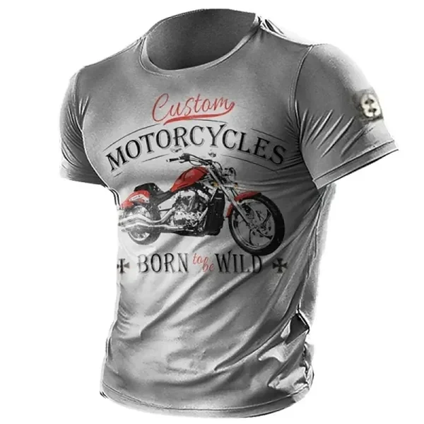 Vintage Men's T-Shirt 3D Print - Image 26