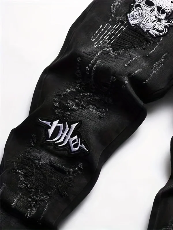 Inspired Mens Ripped Jeans - Image 4