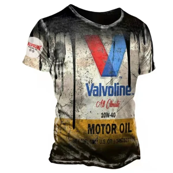Vintage Men's T-Shirt 3D Print - Image 9