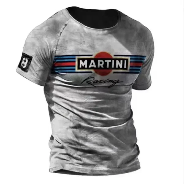 Vintage Men's T-Shirt 3D Print - Image 15