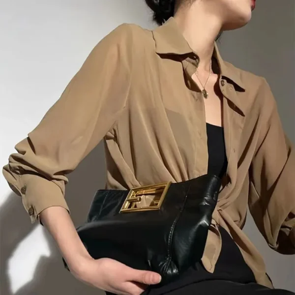 Blouse for Women 2024 Summer - Image 5