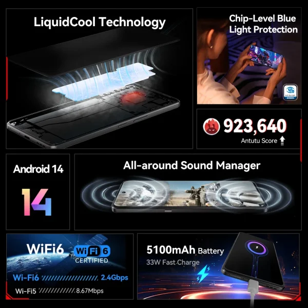 CUBOT MAX 5 Smartphone - Android Gaming Phone - Image 6