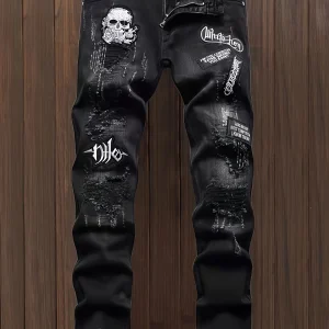 Inspired Mens Ripped Jeans