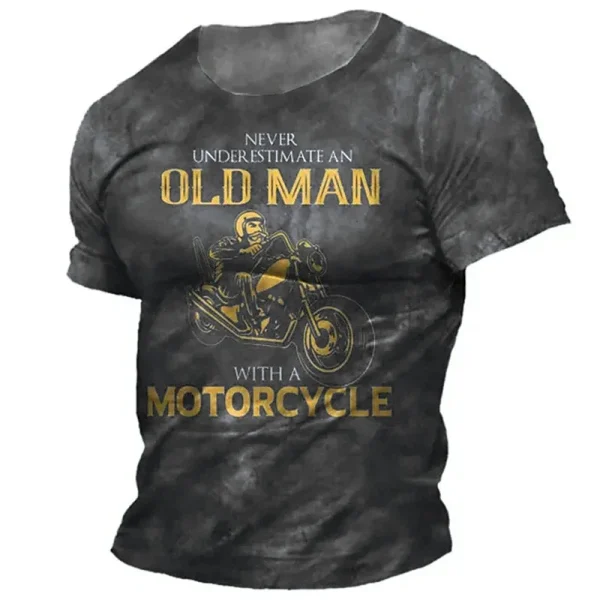 Vintage Men's T-Shirt 3D Print - Image 25