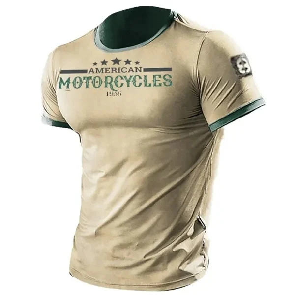 Vintage Men's T-Shirt 3D Print - Image 23
