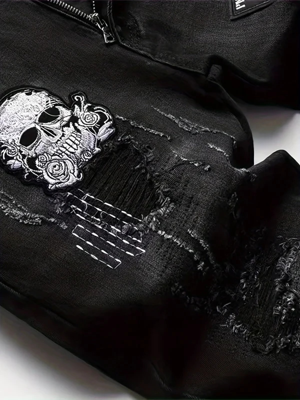 Inspired Mens Ripped Jeans - Image 3